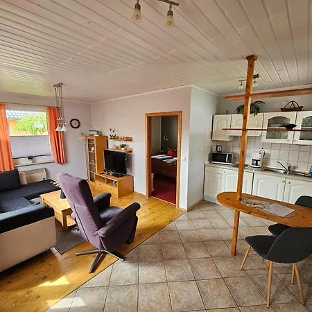 公寓 Ferienapartments Am Deich In 青斯特